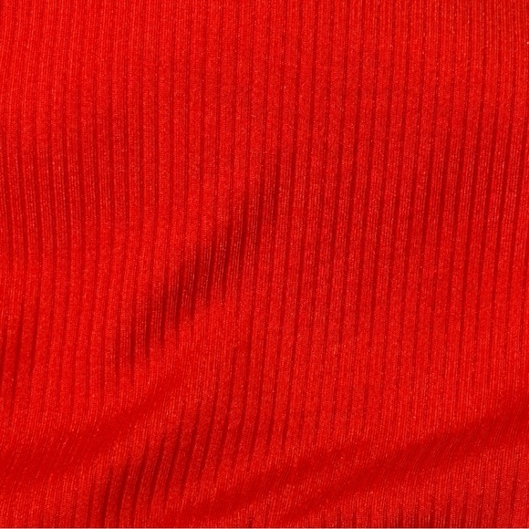 Victoria’s Secret VS Cutout 1 Piece Swimsuit Swim One Shoulder High Waist Ribbed - Picture 7 of 9